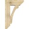 Ekena Millwork Legacy Slat Rough Sawn Bracket w/ Offset Brace, Douglas Fir, 8"W x 22"D x 34"H BKT0806X22X34LEC06RDF - alternate 3